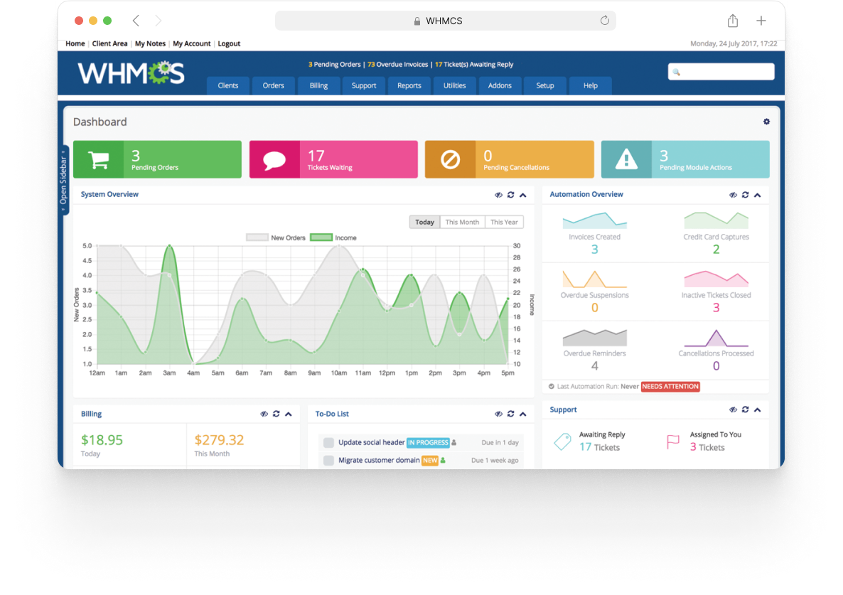 The Hosting Heroes | WHMCS